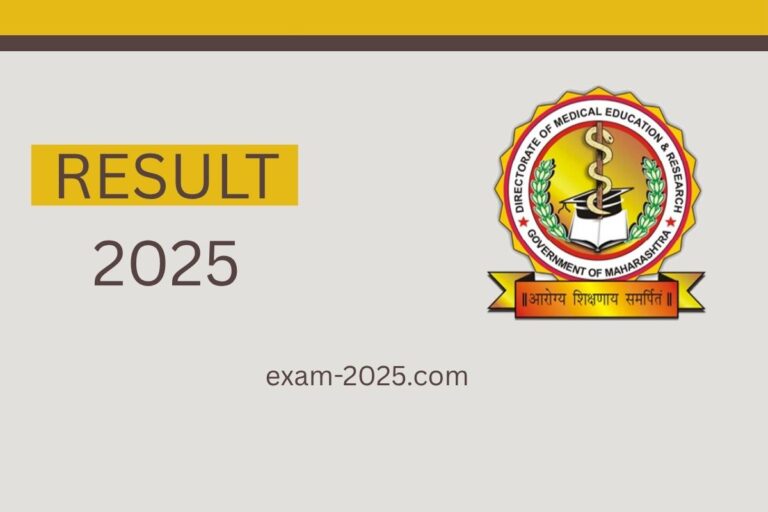 DMER Maharashtra Group C 2025 Notification