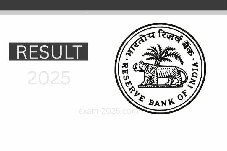 RBI Officer Grade B Prelims Admit Card 2025